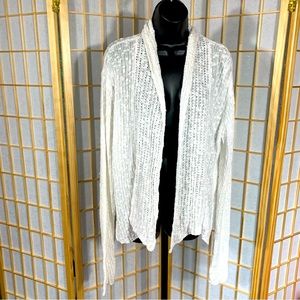 Eileen Fisher Cotton + Linen Blend Cardigan